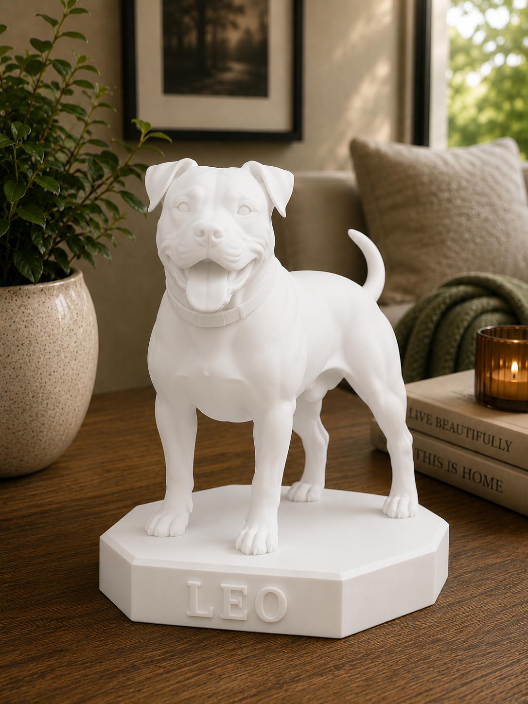 Escultura Leo